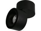 Spot da soffitto a LED BIG SHINE nero opaco 3000K 1100lm 36°