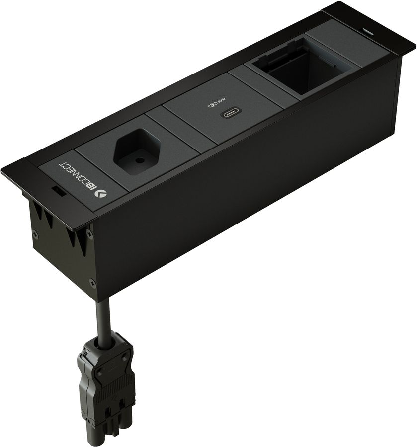 CUBOBOX bloc multipr. nr S 3 fois 1x type 13 1x USB-C 60W 1x vide