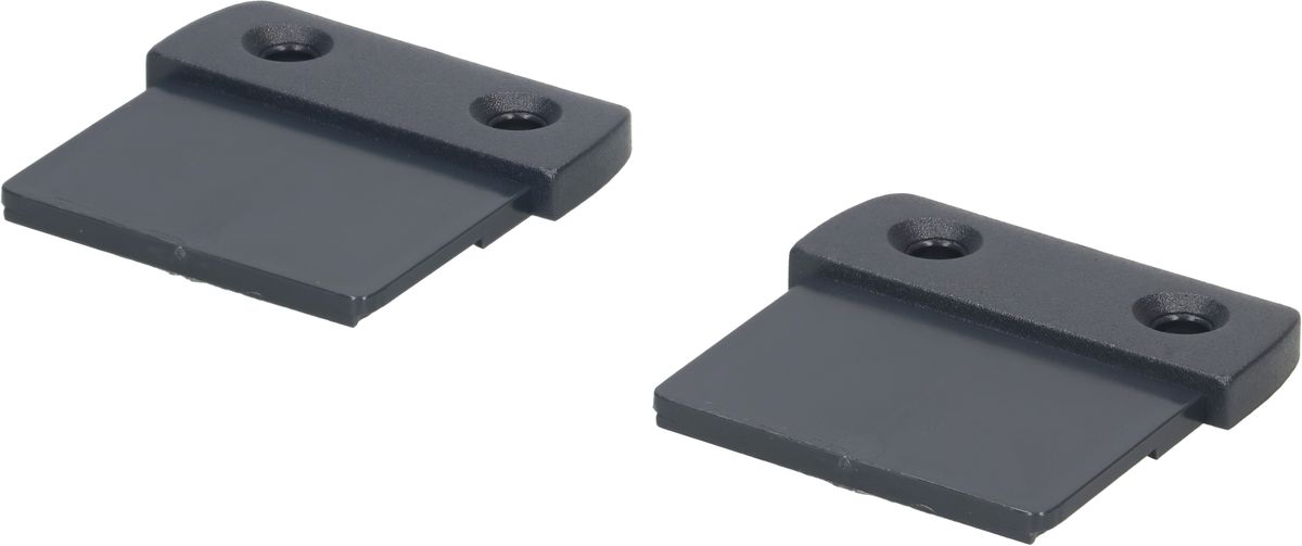 CUBO set de montage plat anthracite / 2 pièces