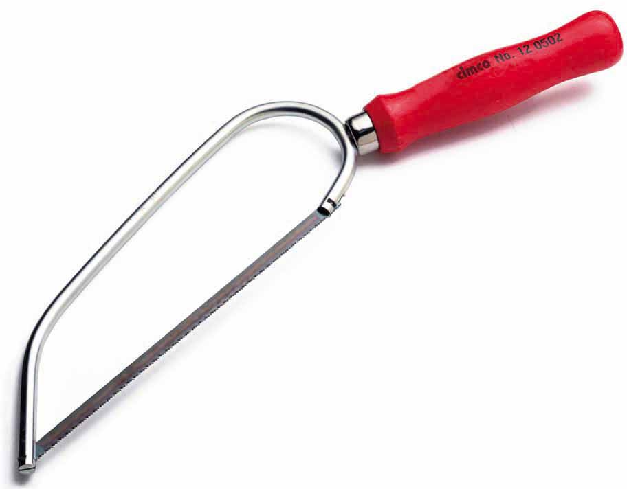 Scies de poche PUK avec manche en bois fixe et laqué