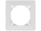 Abdeckrahmen Gr.1x1 60x60 UP inkl. Designprofil priamos weiss