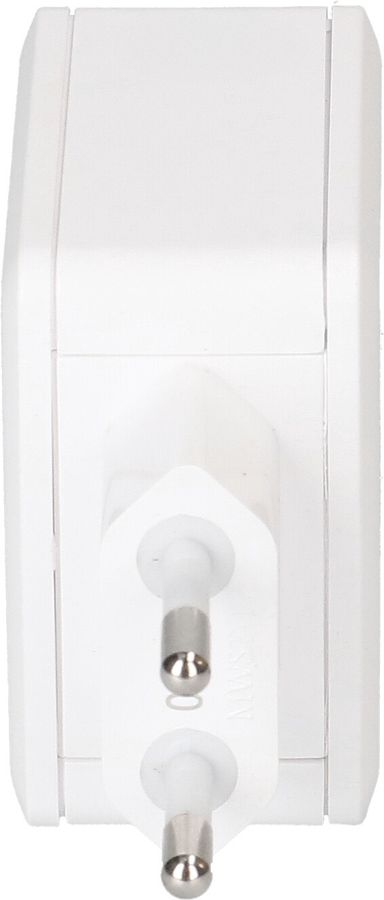 adattatore di ricarica rapida USB 1x USB-C PD 1x USB-A 30W bianco