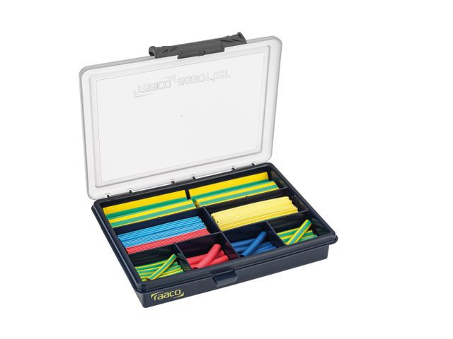 Kit de flexibles thermorétractables COLOUR 110 pièces