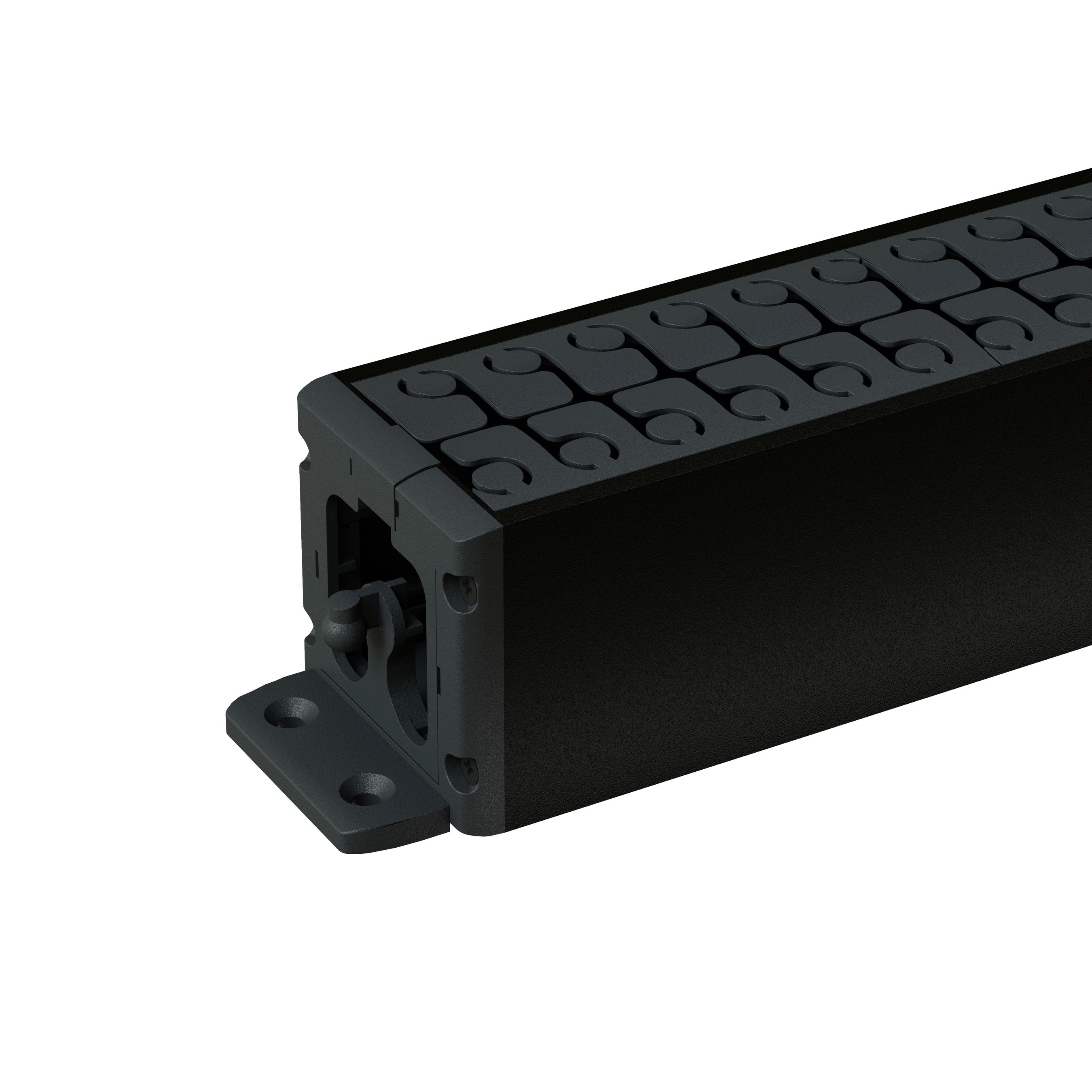 ORGA/TECH organisateur simple noir/anthracite 1m