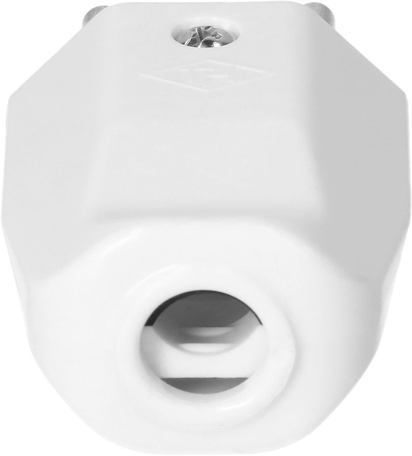 fiche TH type 12 3 pôles blanc pour diamètre du câble 6.0-10.5mm