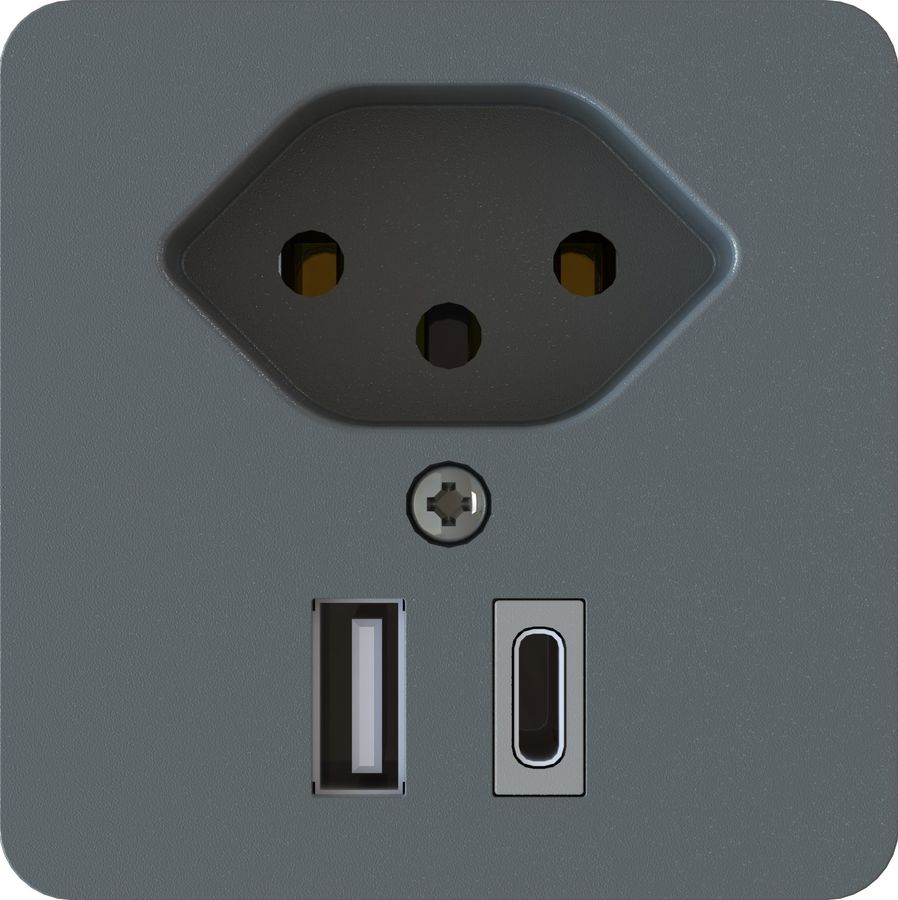 petite combinaison type 13 / USB-A+C 18W in.+pl.fr. priamos ant