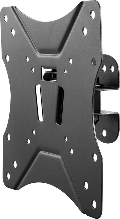 support TV mural MOTION 1 noir inclinable/orientable jusqu'à 25kg