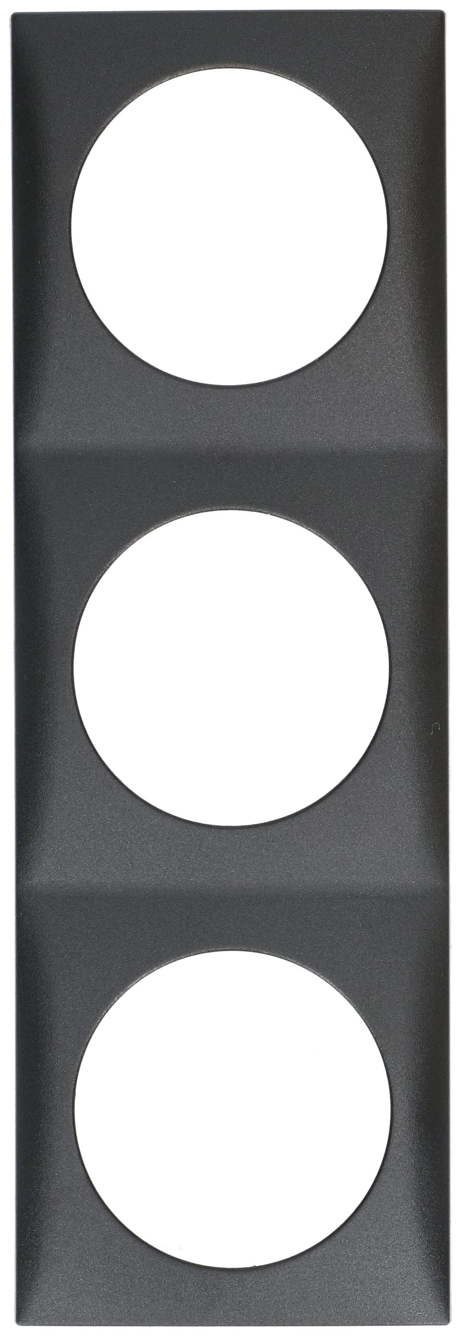 Abdeckrahmen Gr.3x1 UP Integro anthrazit