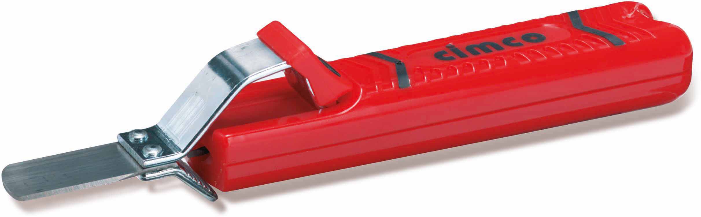 Couteau à câble à lame droite, diamètre 8-28mm, revêtement TIN