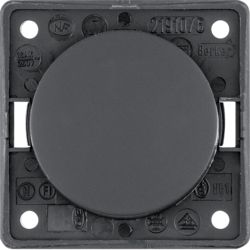 interrupteur à bascule schéma 3 Integro Flow/Pure IP44 noir mat