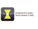 applique murale à LED WALL-FLAT anthracite RAL7016