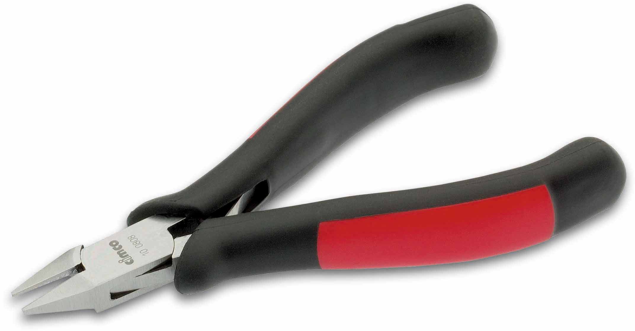 Pince coupante diagonale électro. tête pointue plate sans lame