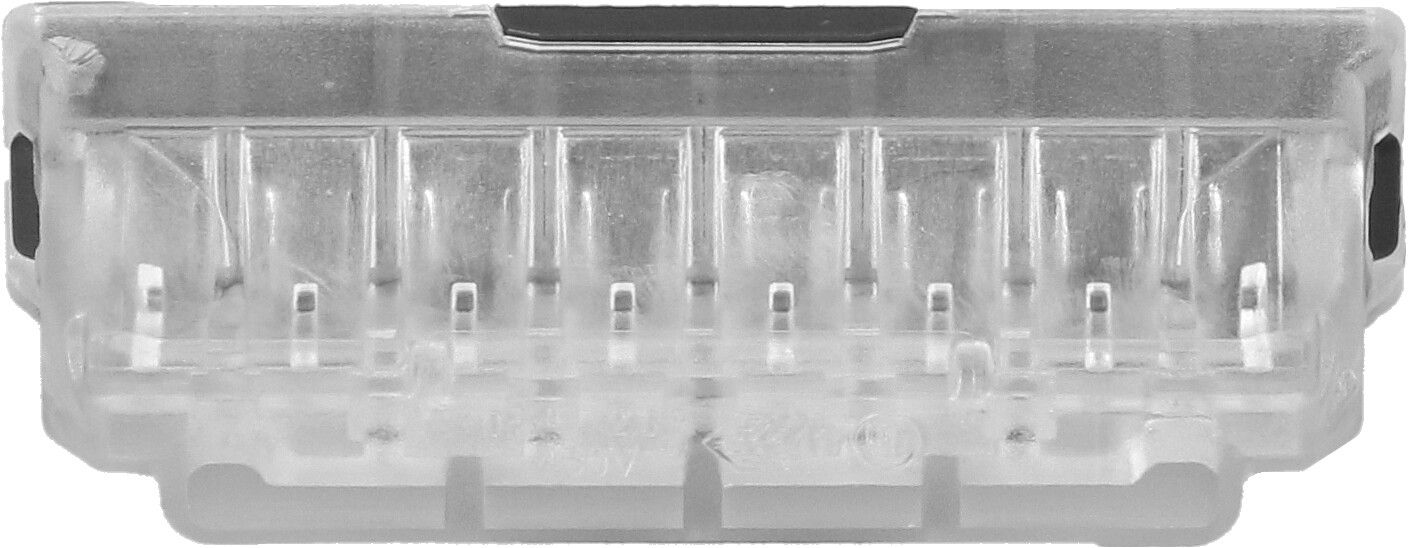 borne de dérivation sans vis 0.5-2.5mm2 8 pôles