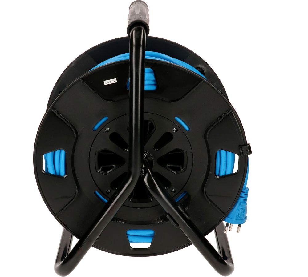 enrouleur de câble 4x type 13 50m noir bleu