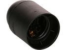douille E27 manteau lisse M10x1 noir