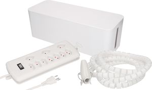 set gestion des câbles grand blanc