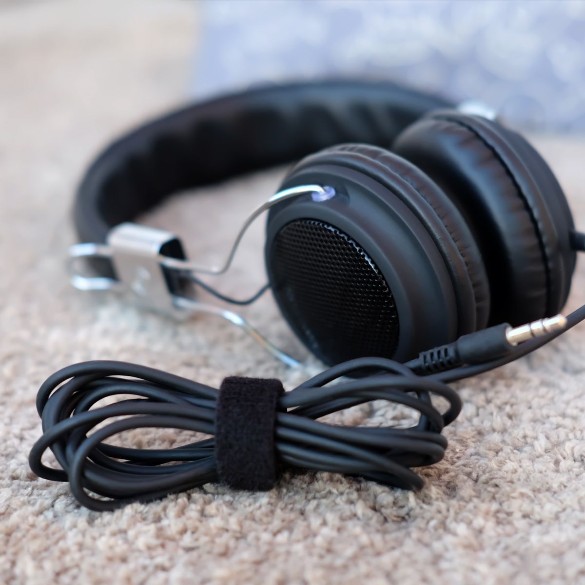 Power attache-câbles en scratch noir 10 pièce