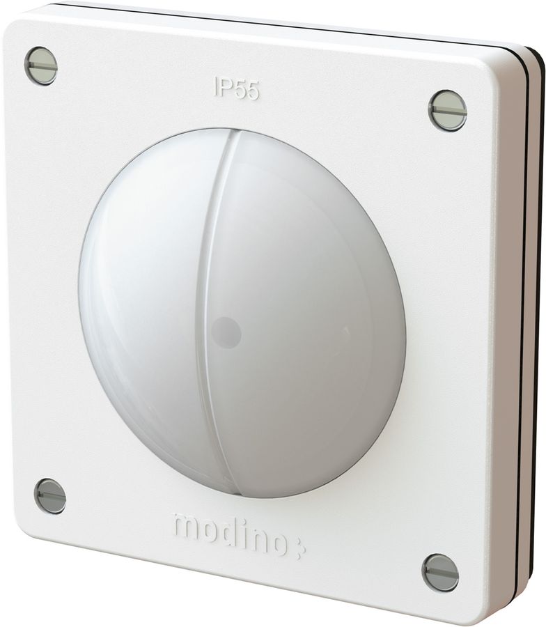 interrupteur à poussoir double s3+3 1x illu.ENC exo IP55 bl