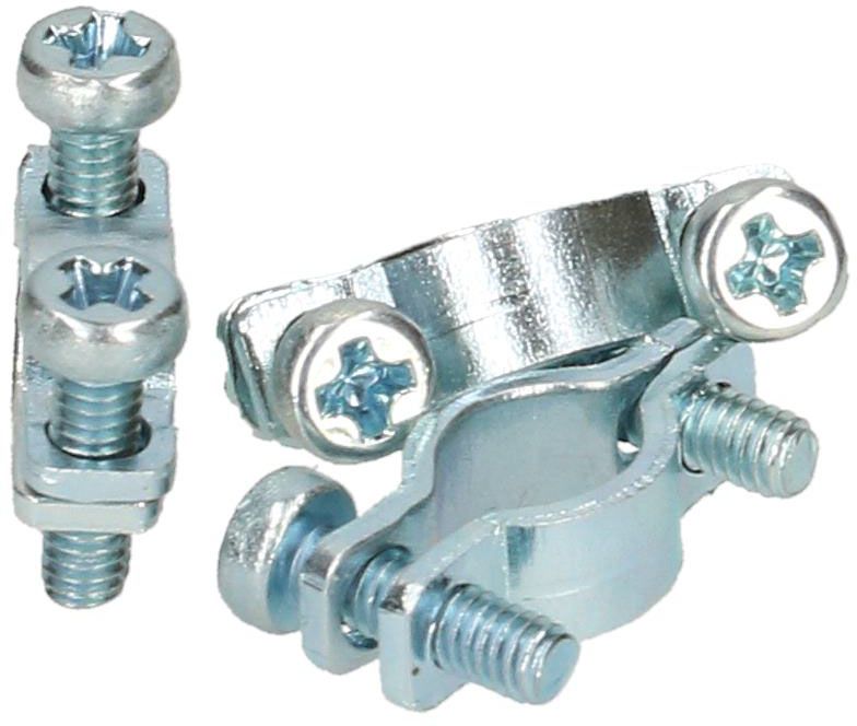 bride de décharge de traction acier galvanisé 2x M2.5x9mm