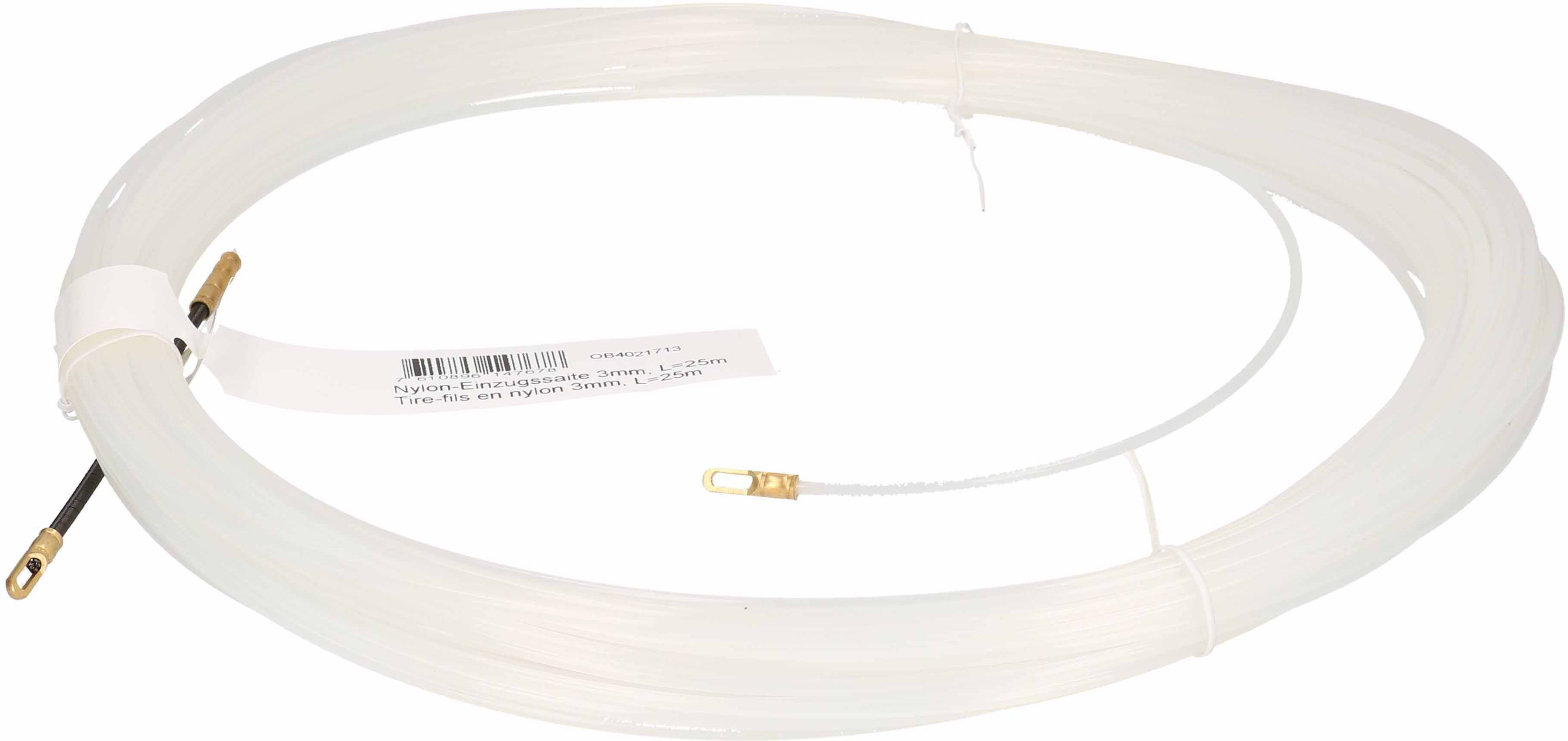 Tire-fils en nylon 3mm L=25m