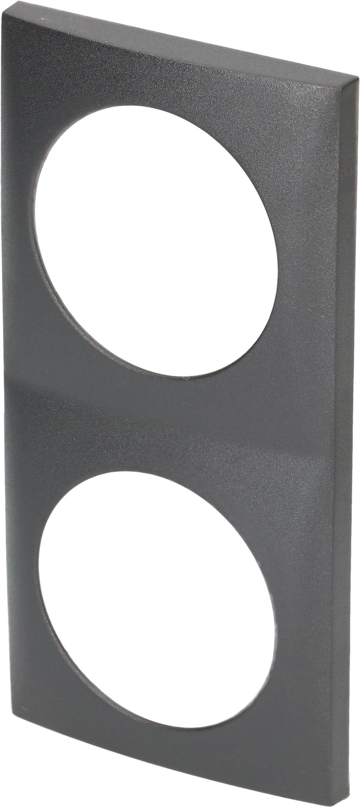 Abdeckrahmen Gr.2x1 UP Integro anthrazit
