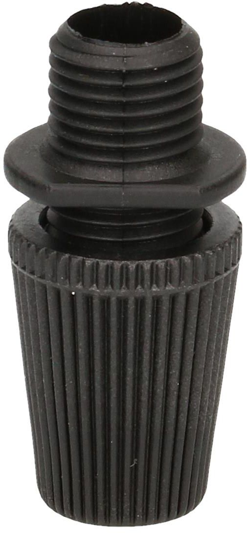 serre-câble 2xmâle M10x1 avec coiffe PA noir