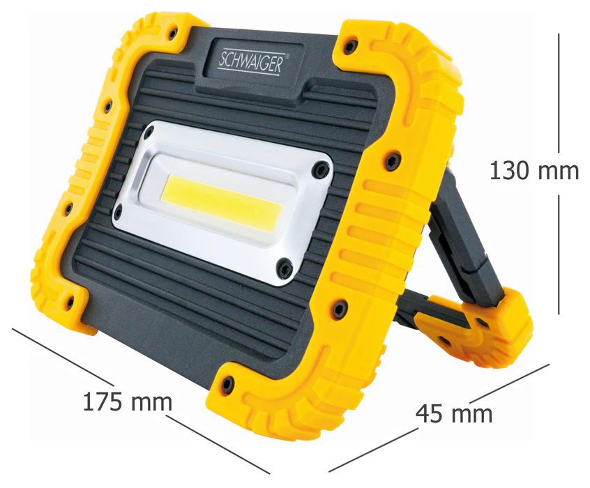 projecteur de travail LED 10W fonctionnement sur batterie