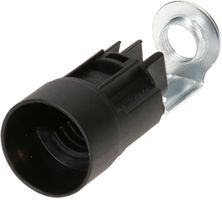 douille E14 bougie M10x1 H=65mm noir
