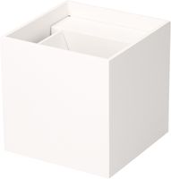 Applique murale à LED BIG-BOX blanc mat RAL9003