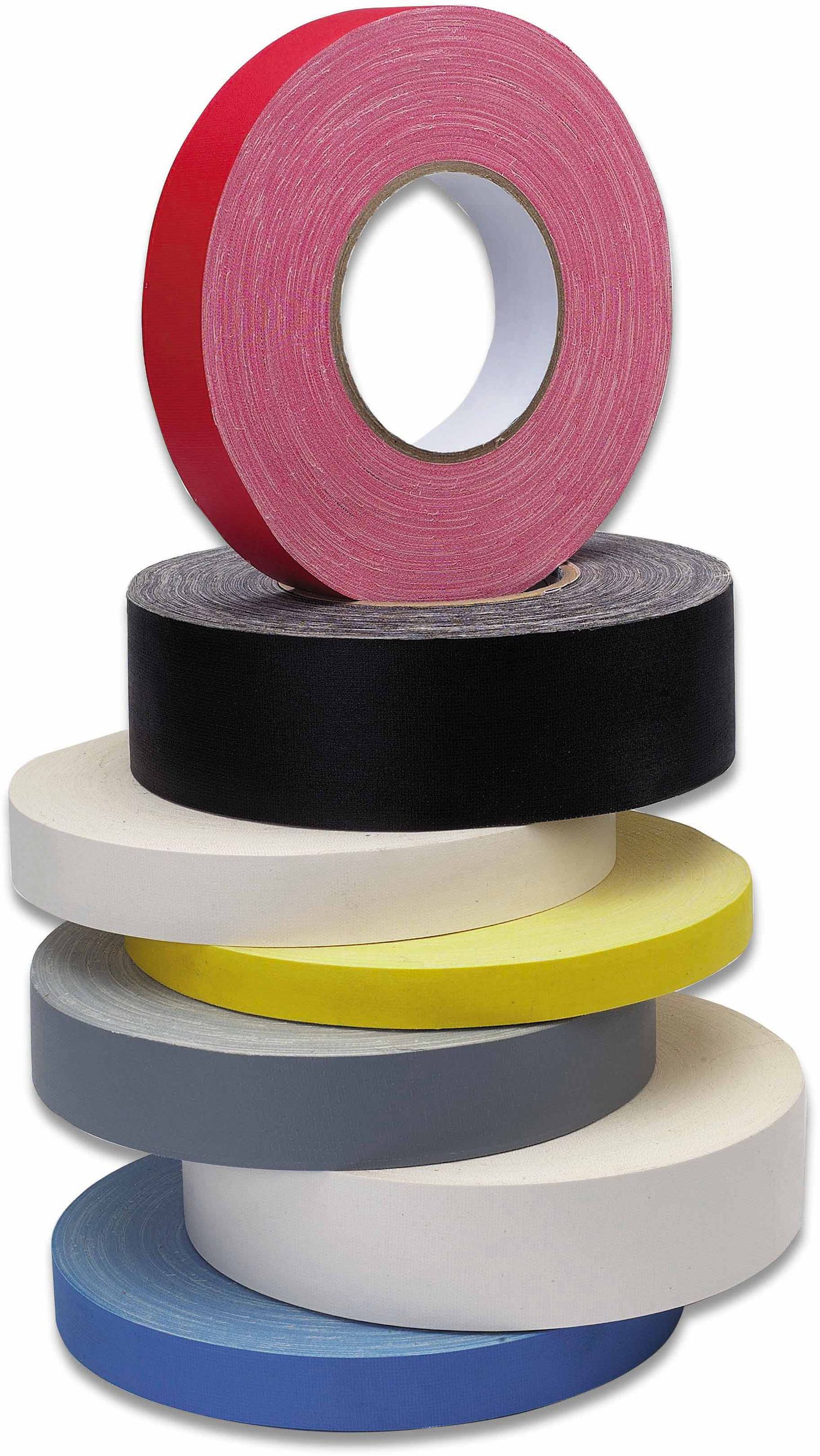 Bande tissée universelle couleur bleu 38mm x 50m