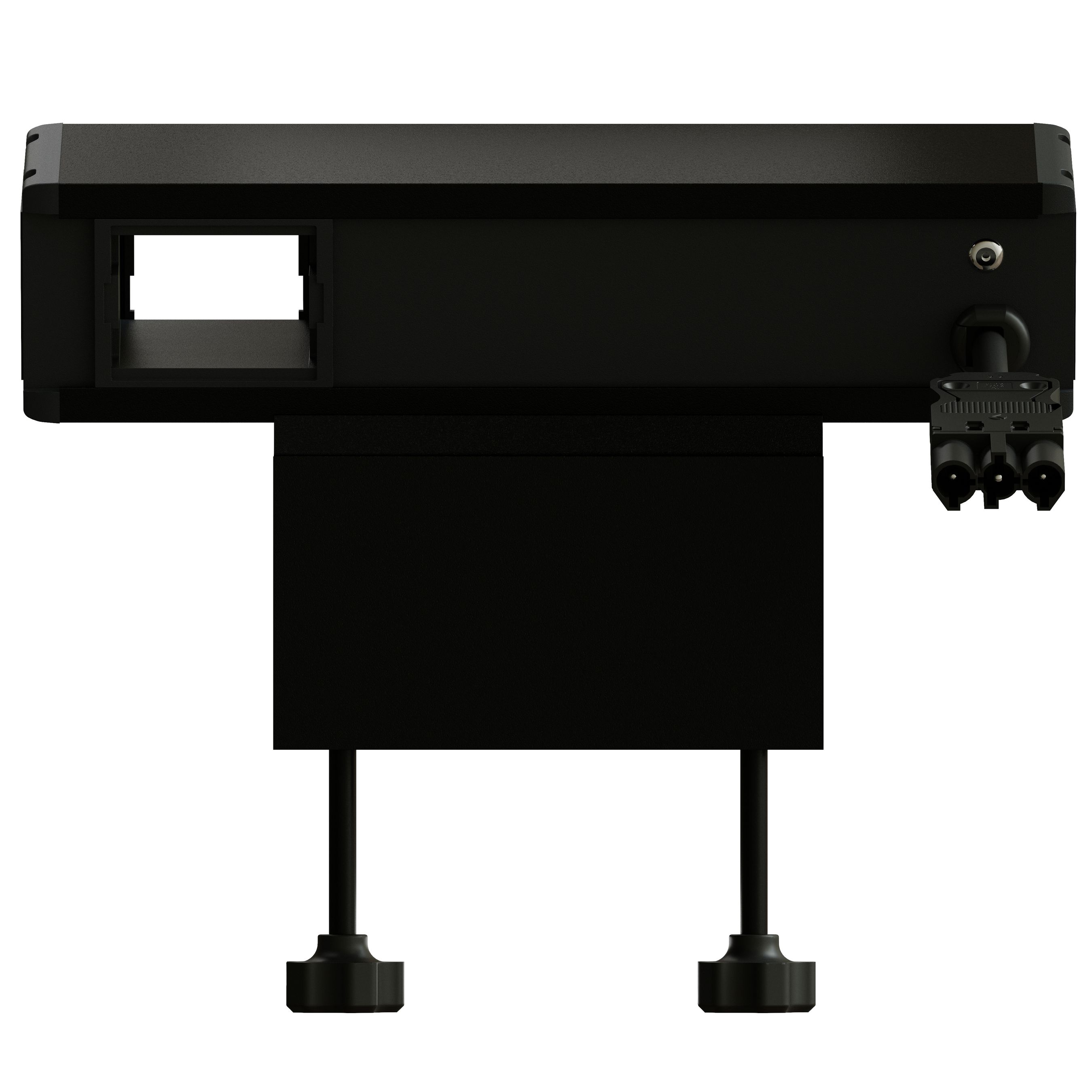 CUBO T bloc multiprise noir 2x type 13 1x USB-A/C 1x module vide