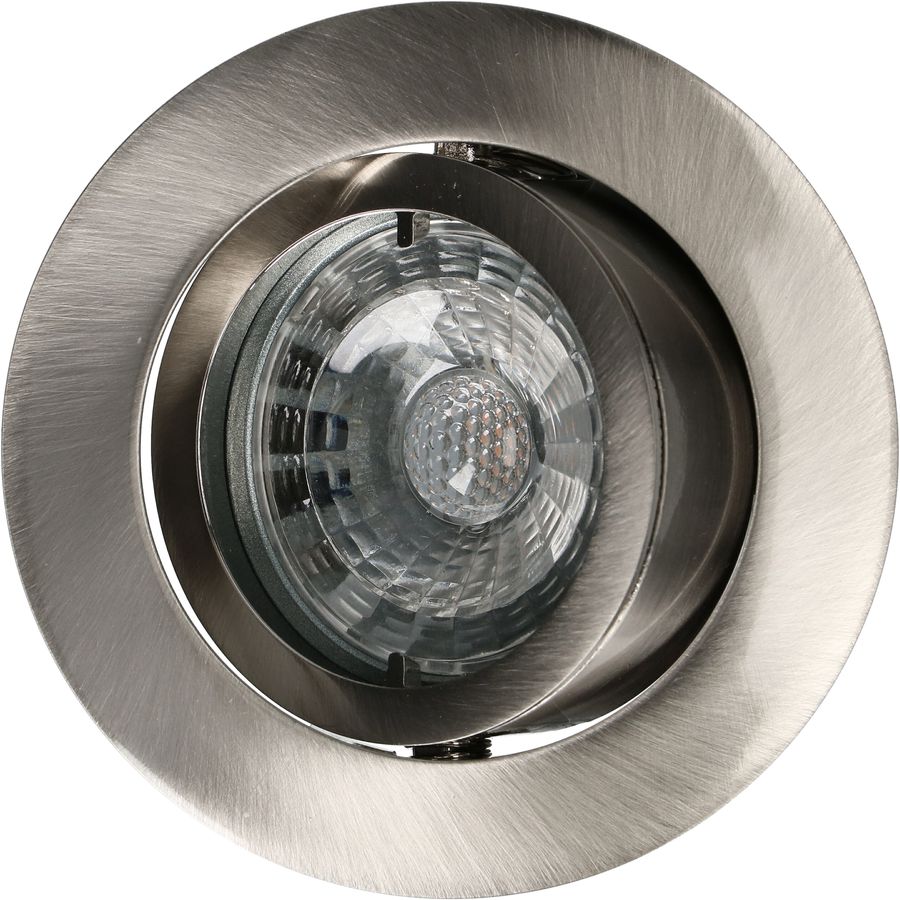 telaio di montaggio Ø68 cromo per lampade a LED con base GU10