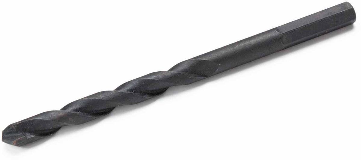 HSS-Führungsbohrer ø6.35mm L=70mm für Lochsägen 9.5mm Sechskant