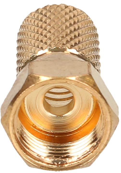 spina F da avvitare D=7mm placcato oro