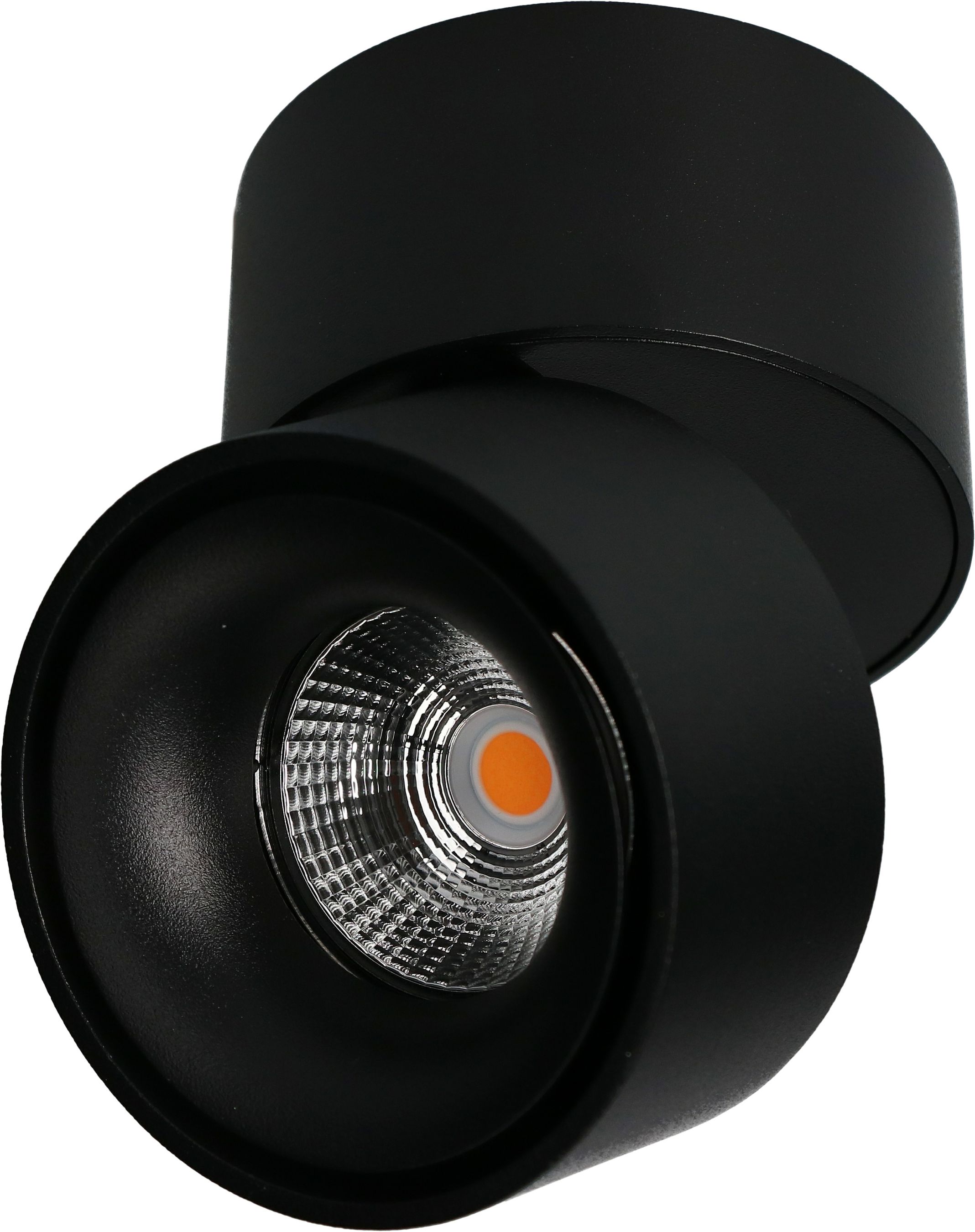 LED plafonnier SHINE mat noir 3000K 760lm 36°