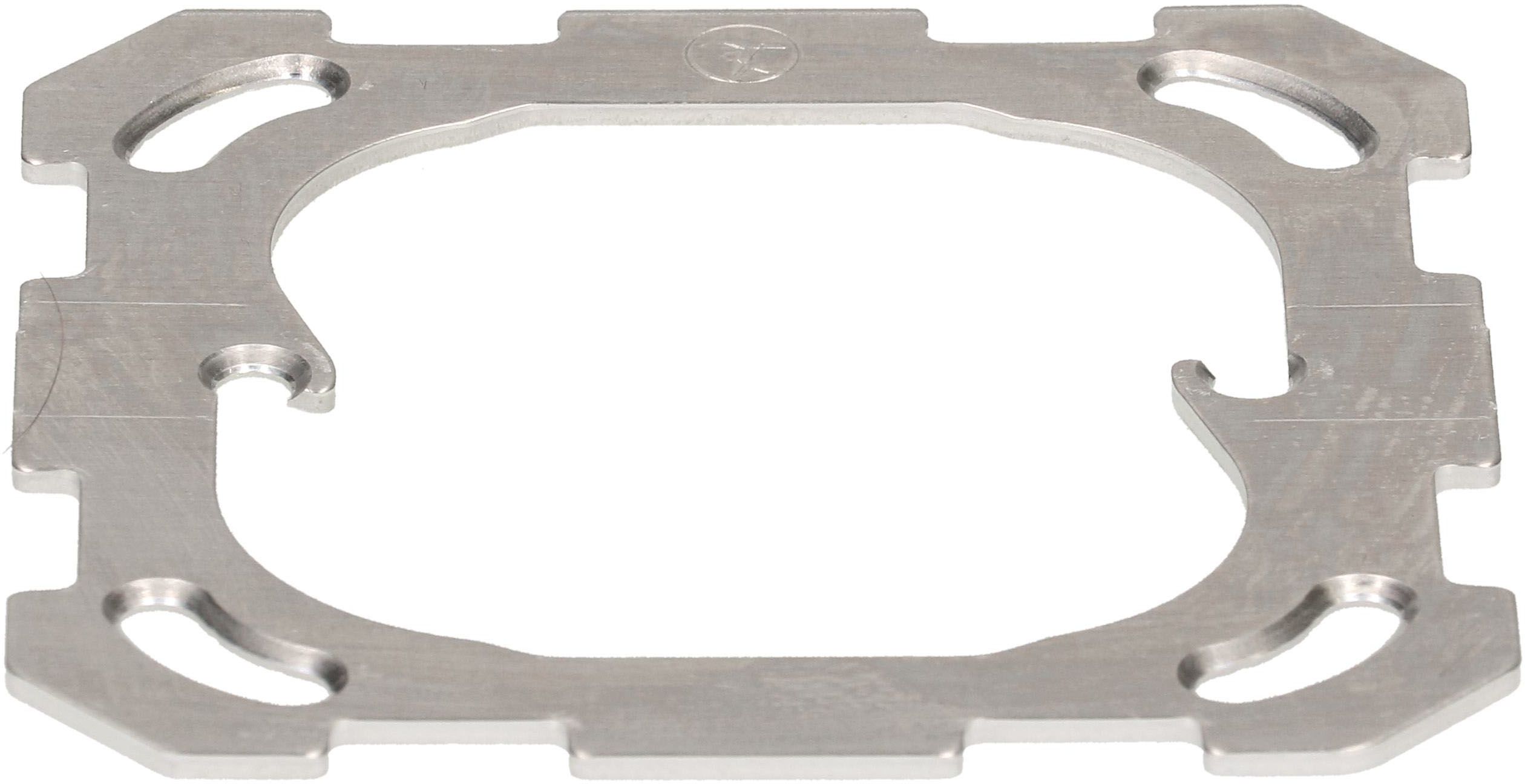 Befestigungsplatte Gr.1x1 EdizioDue