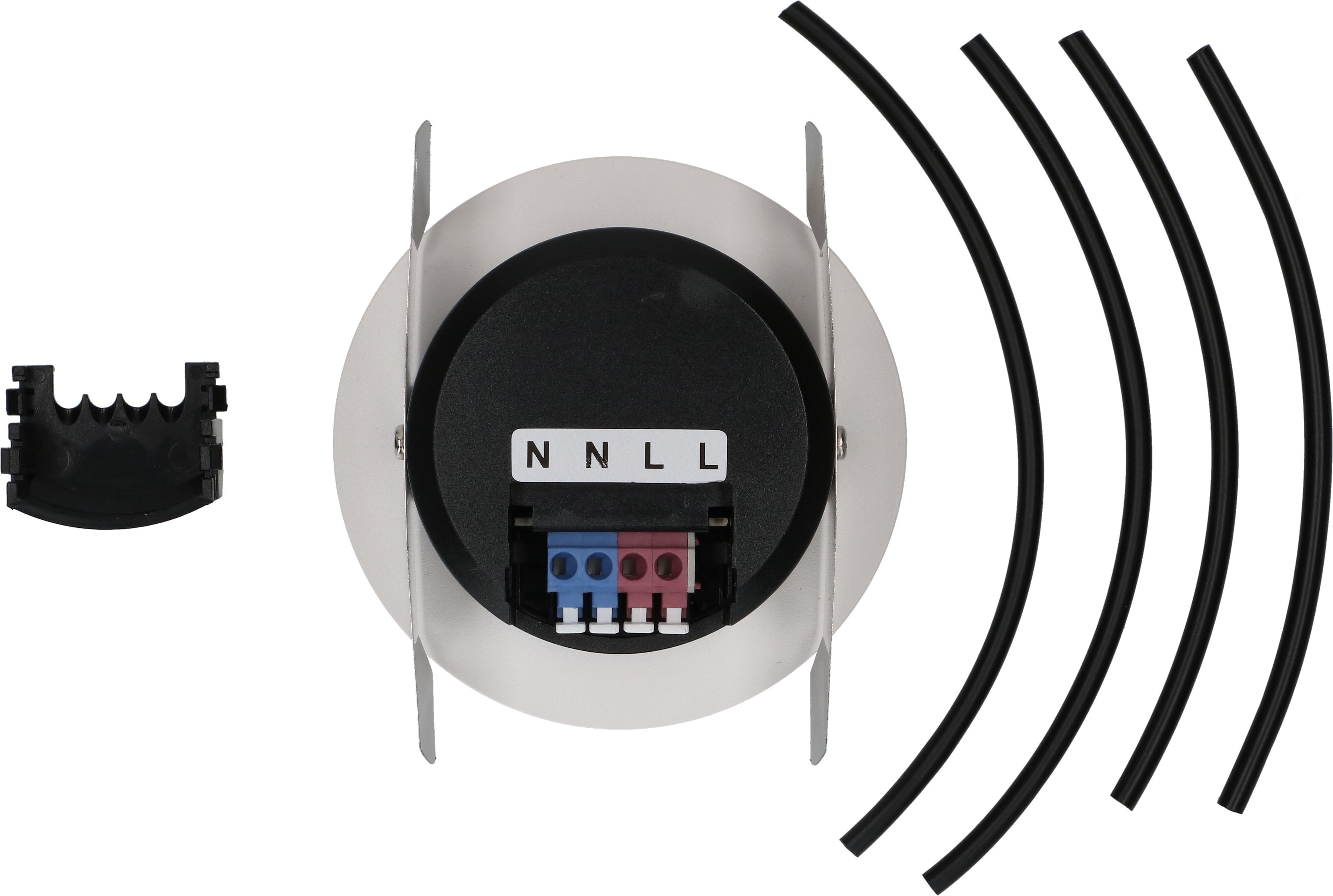 spot encastré à LED WOODY Ø68 blanc 3000K 660lm 60°