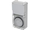 programmateur horaire IP55 24h analogique blanc