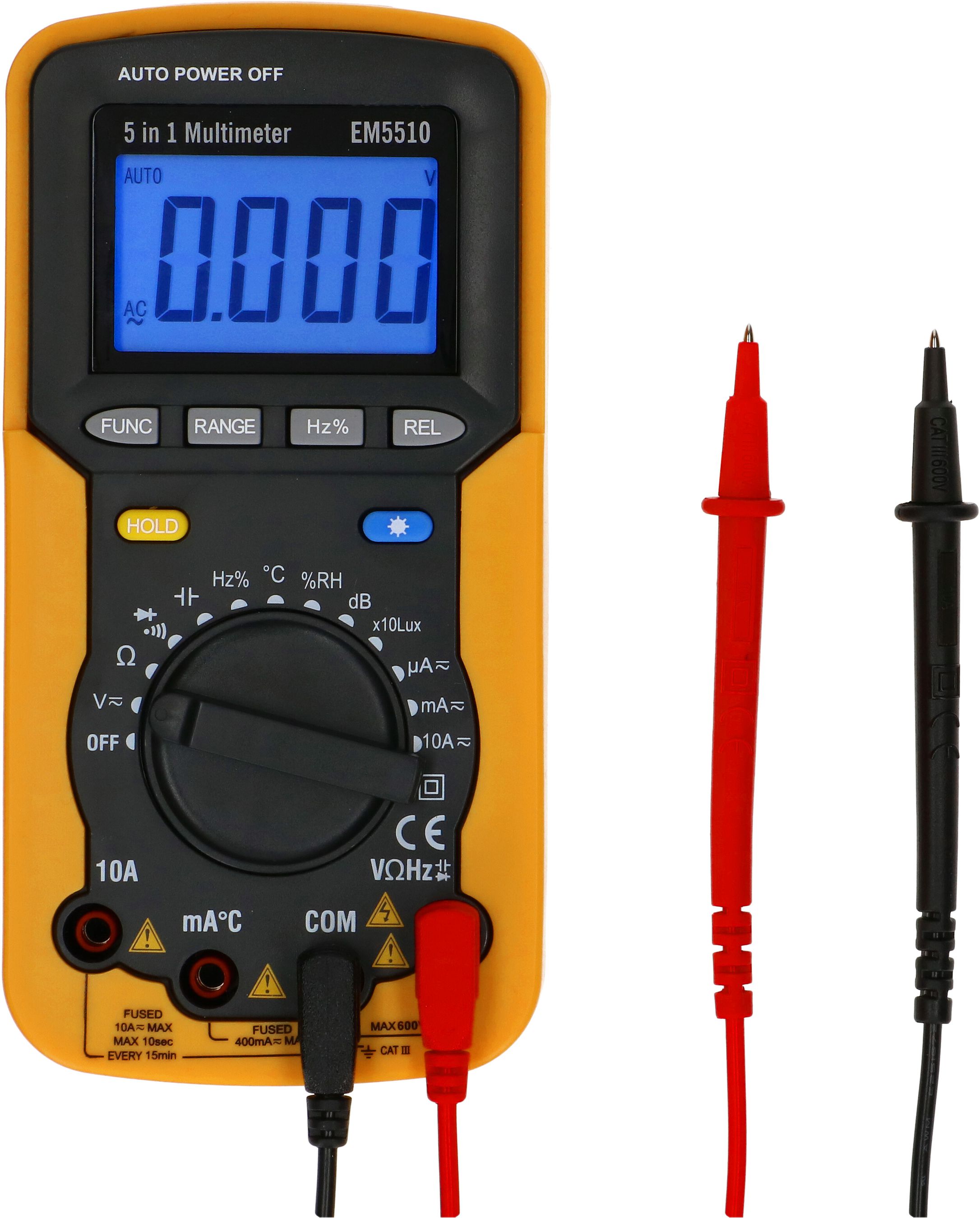 Digitales Multimeter Profi EM5510