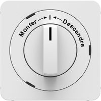 Dreh-/Schlüsselschalter Monter=>I<=Descendre Frontpl. priamos ws