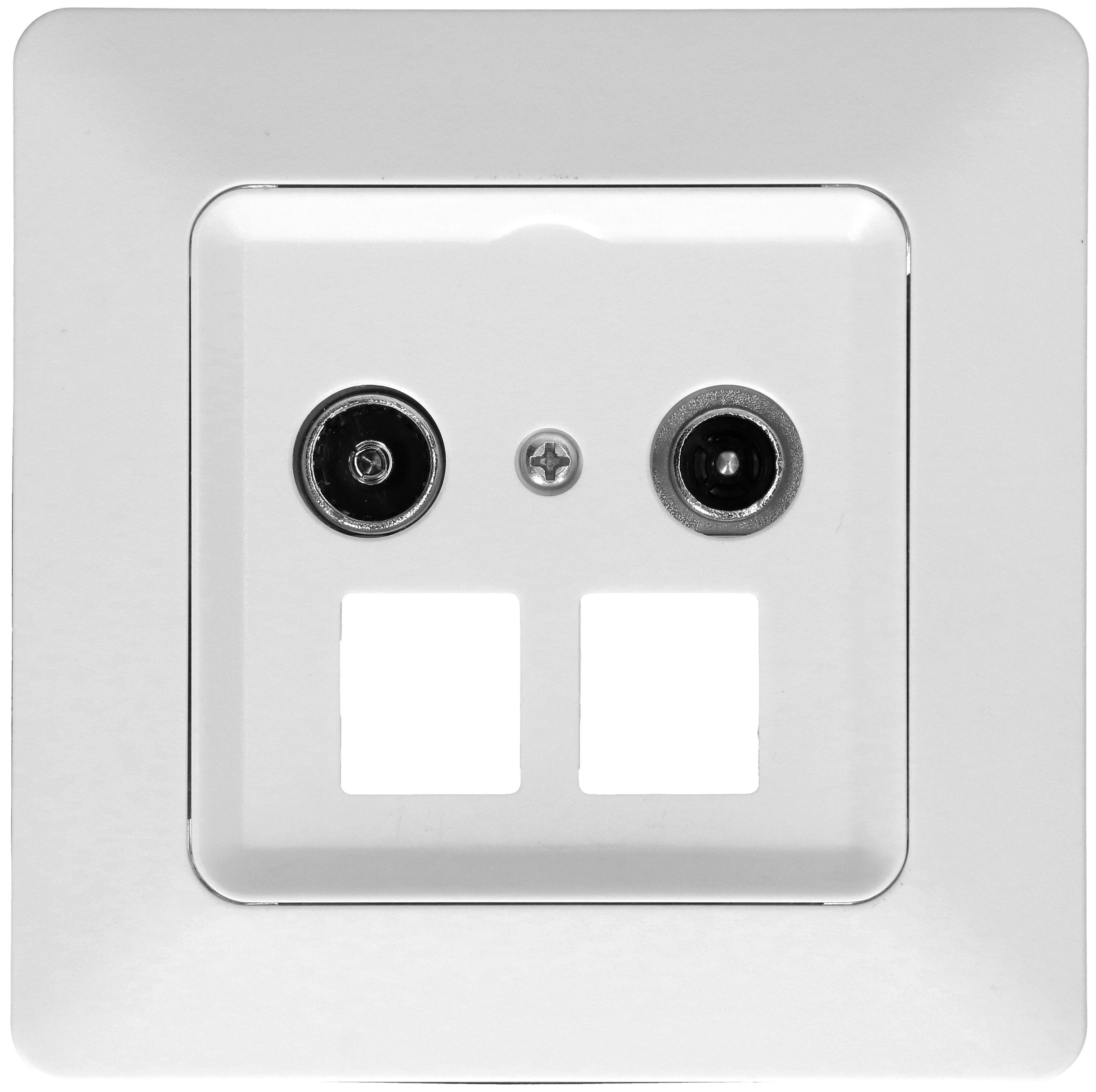 multimédia radio/TV/réseau 11dB ENC priamos blanc