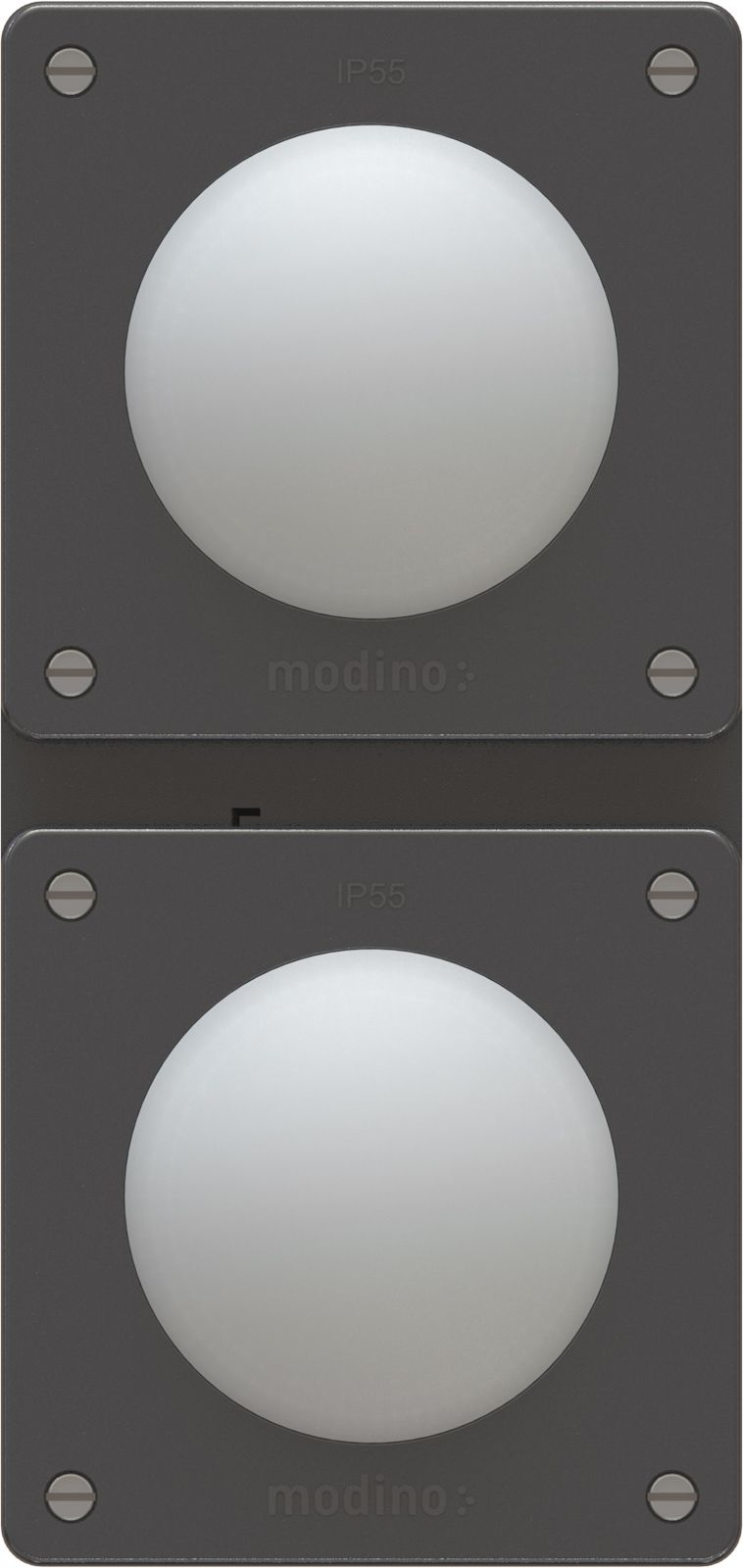 combinaison interrupteur s3 / s3 ta.2x1 AP exo IP55 noir