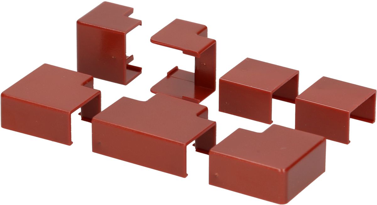 Kabelkanal Verbindungen 16x10mm Sapelly assortiert 7-teilig