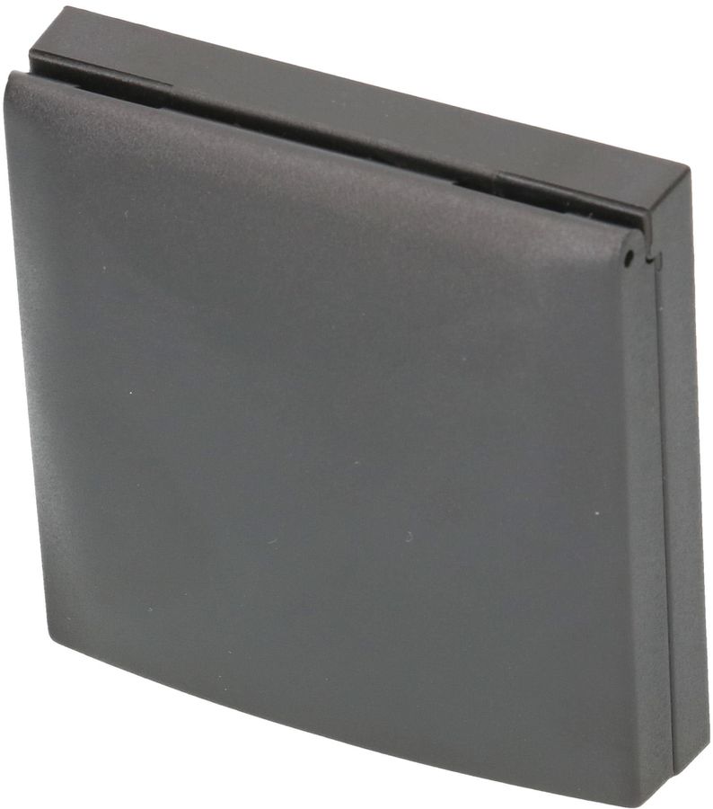 Abdeckrahmen Gr.1 UP mit Klappdeckel Integro anthrazit