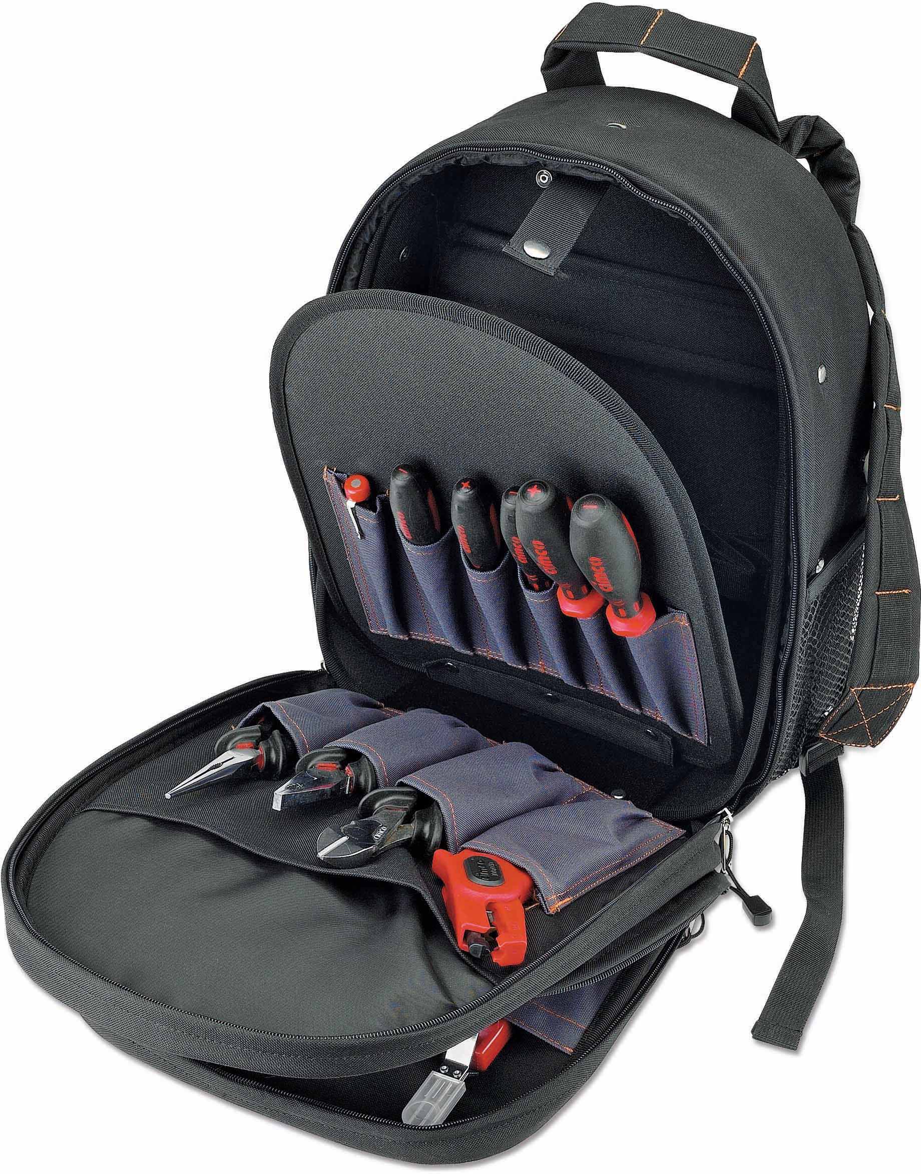 Sac à dos d'outils équipé