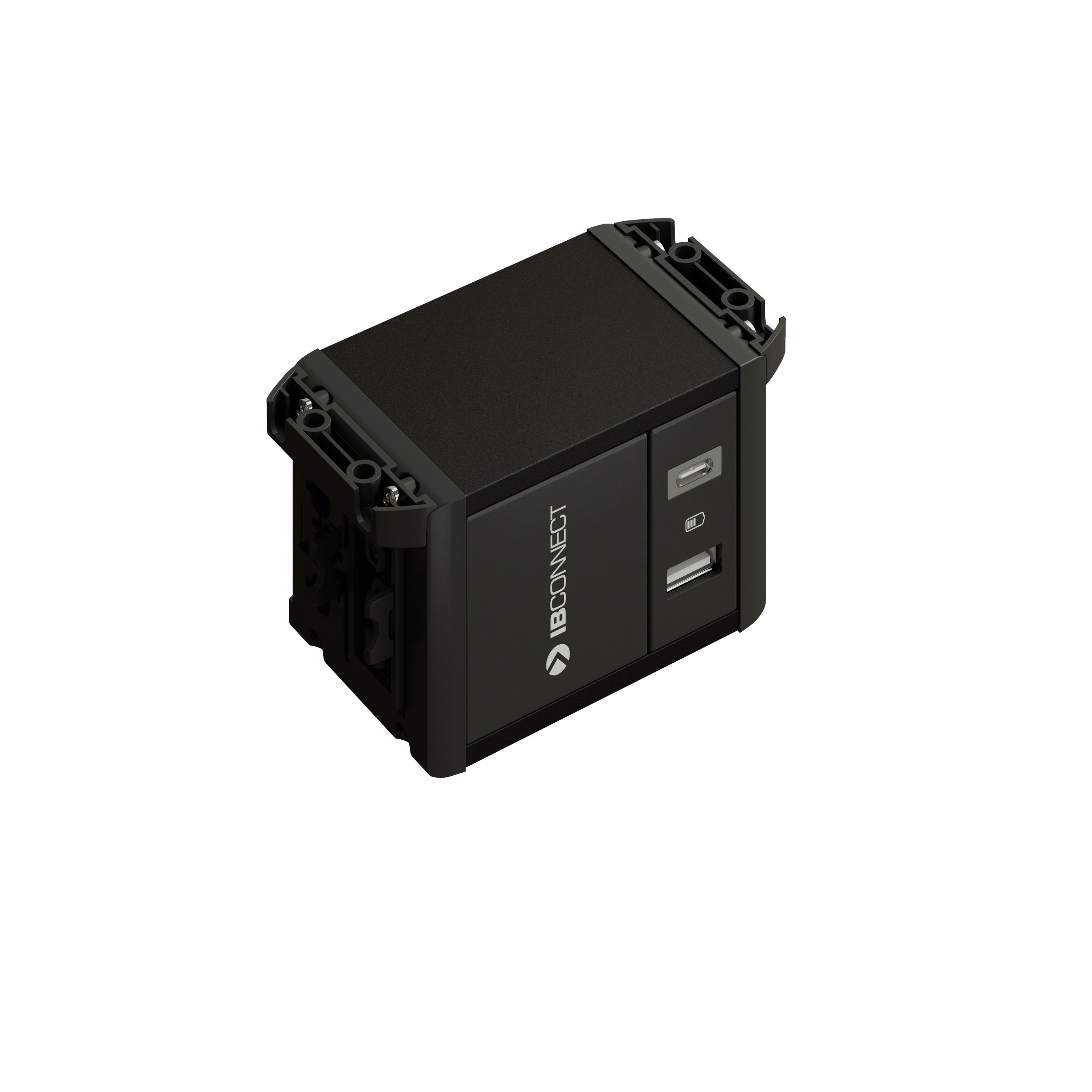 BIT bloc multiprise noir 1x USB-C 15W