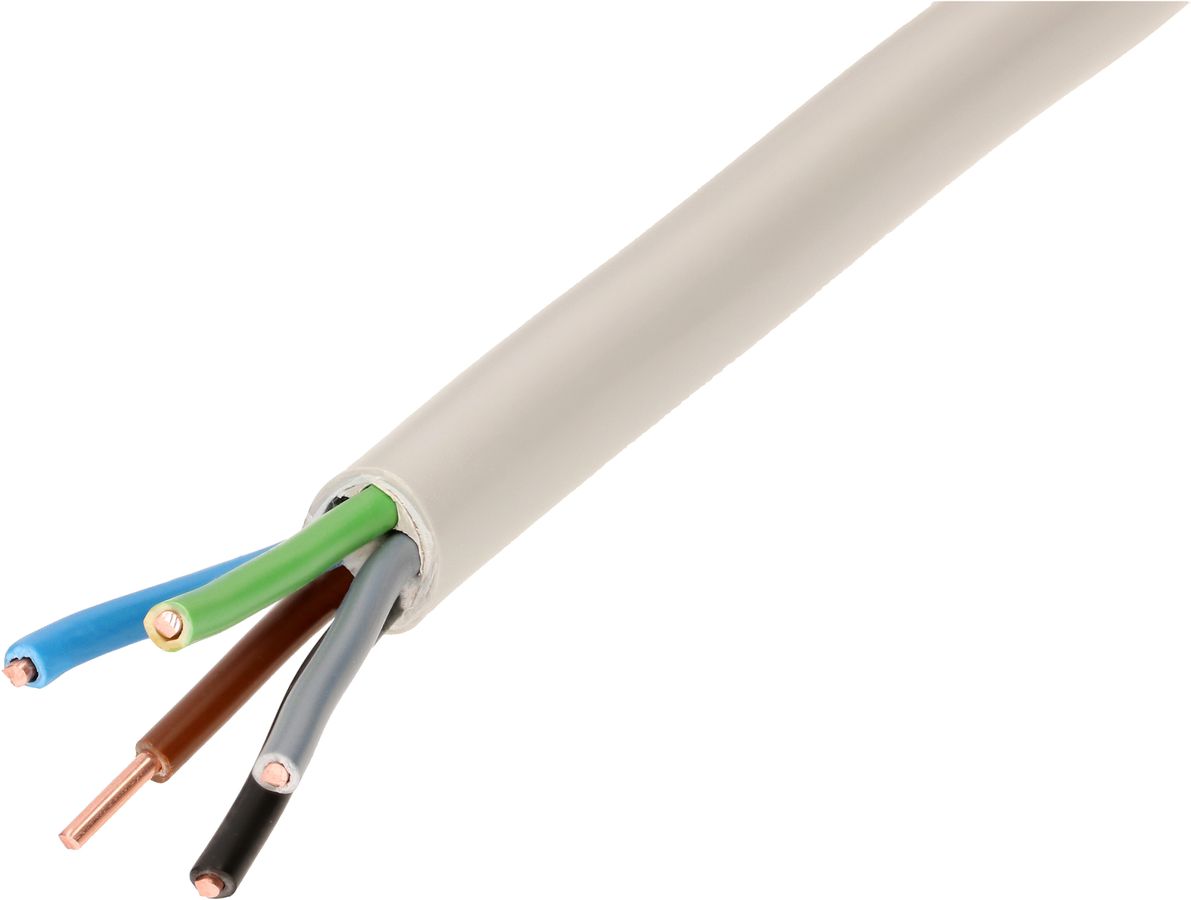 câble TT CH-N1VV-U5G2.5 10m gris