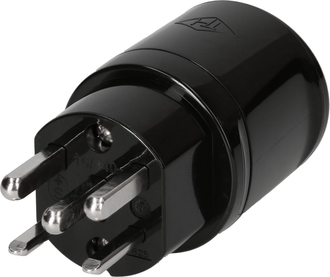 fiche TH type 25 5 pôles noir