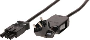 câble de racc. TD H05VV-F3G1.0 3m int. type 12 clip-clap / AC 166