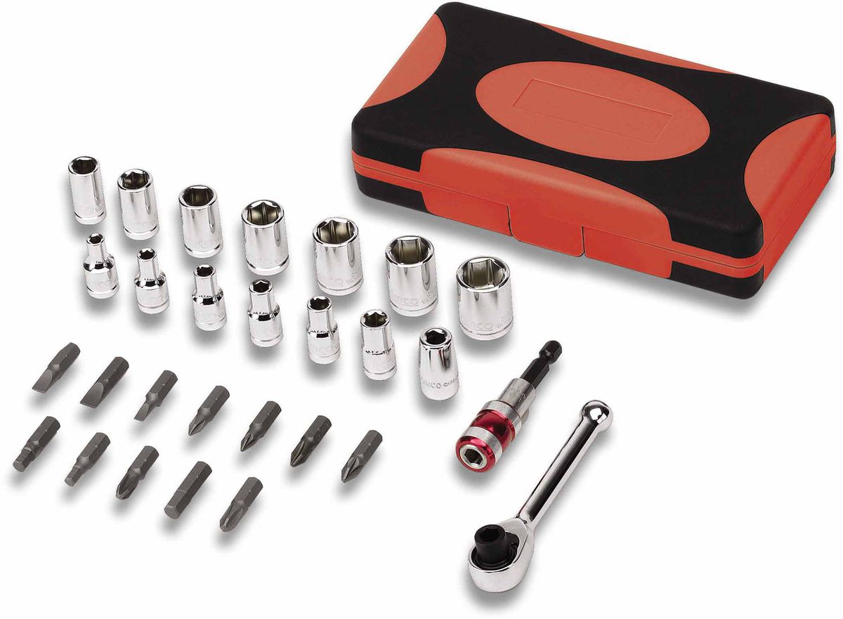 Assortiment d'embouts et de douilles 28 pièces